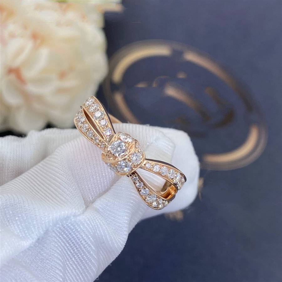 Miro LIENS PINK GOLD DIAMOND RING