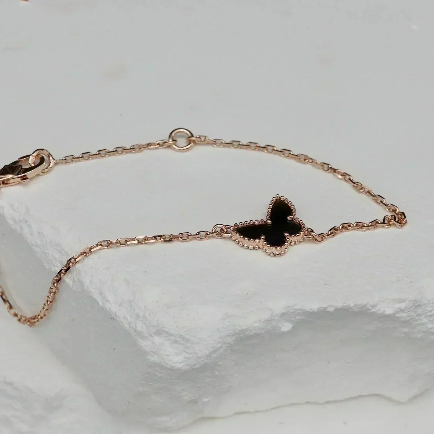 Miro BUTTERFLY ONYX BUTTERFLY BRACELET