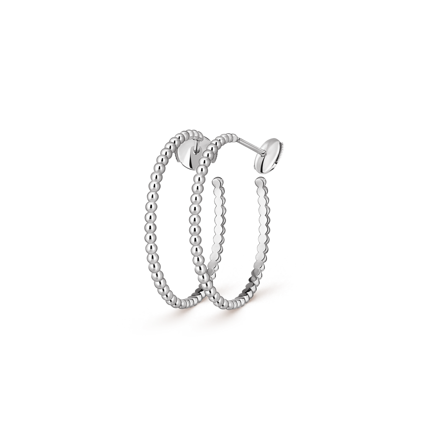[Miro ]  SMOOTH BEAD STUD EARRINGS
