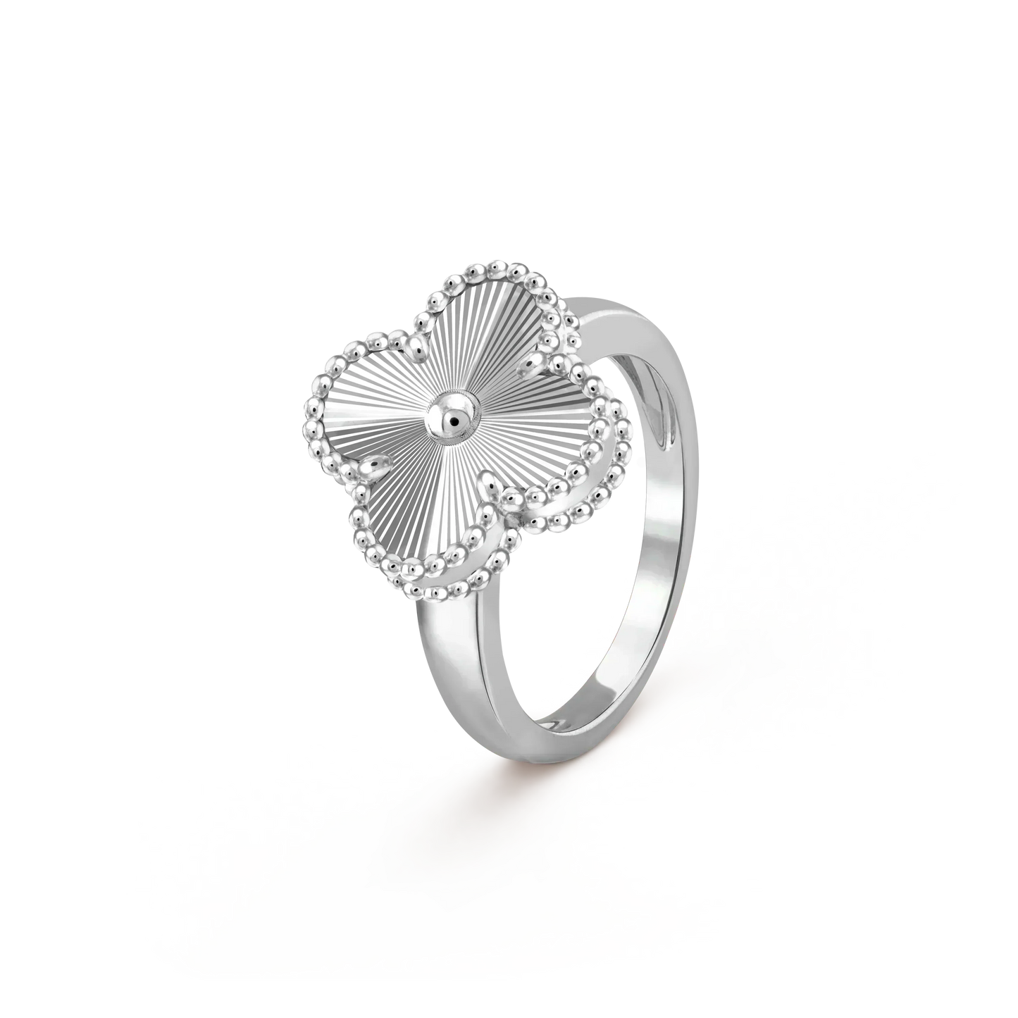 Miro CLOVER SILVER RING
