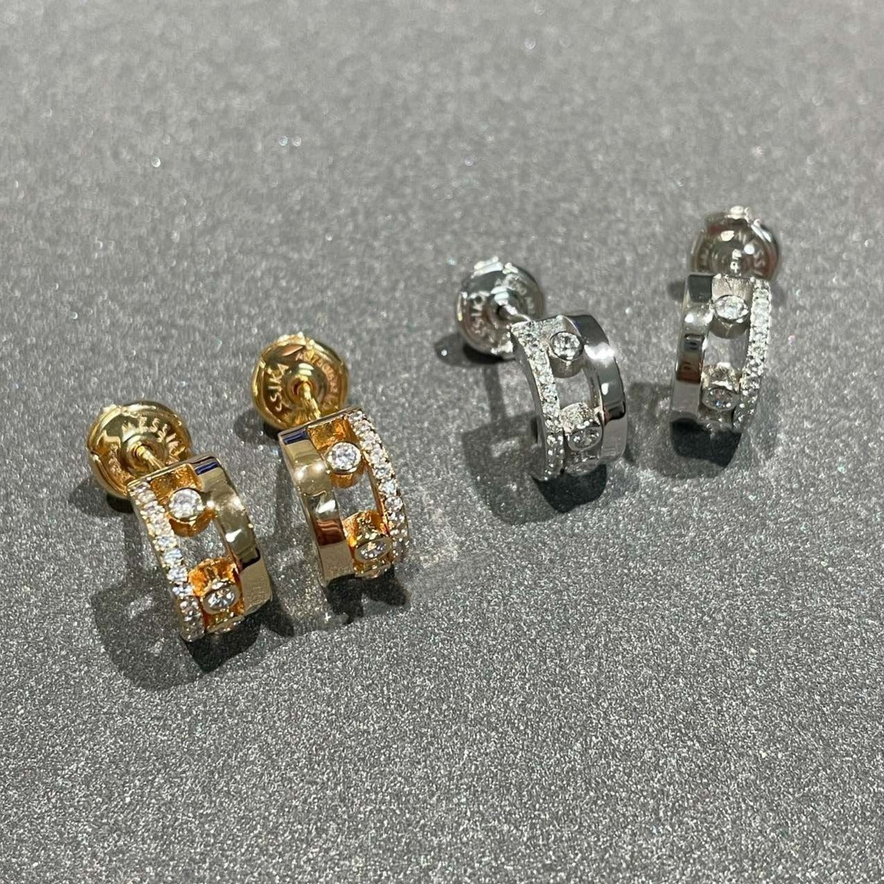 [Miro ]MOVE ROMANE EARRINGS DIAMOND