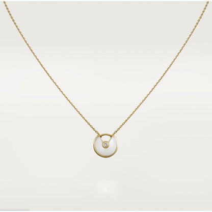 Miro AMULETTE ROSE GOLD MOP NECKLACE
