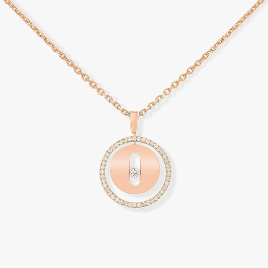 [Miro ]Miro  MOVE PM NECKLACE PINK GOLD DIAMOND