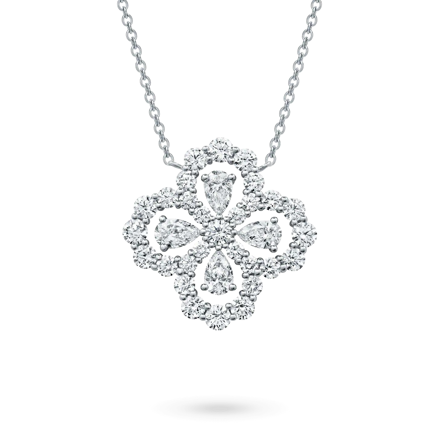 Miro LOOP NECKLACE FULL MOTIF DIAMOND 16MM MULTIPLE COLORS