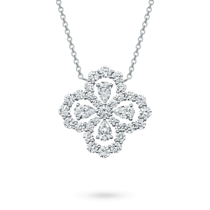 Miro LOOP NECKLACE FULL MOTIF DIAMOND 16MM MULTIPLE COLORS