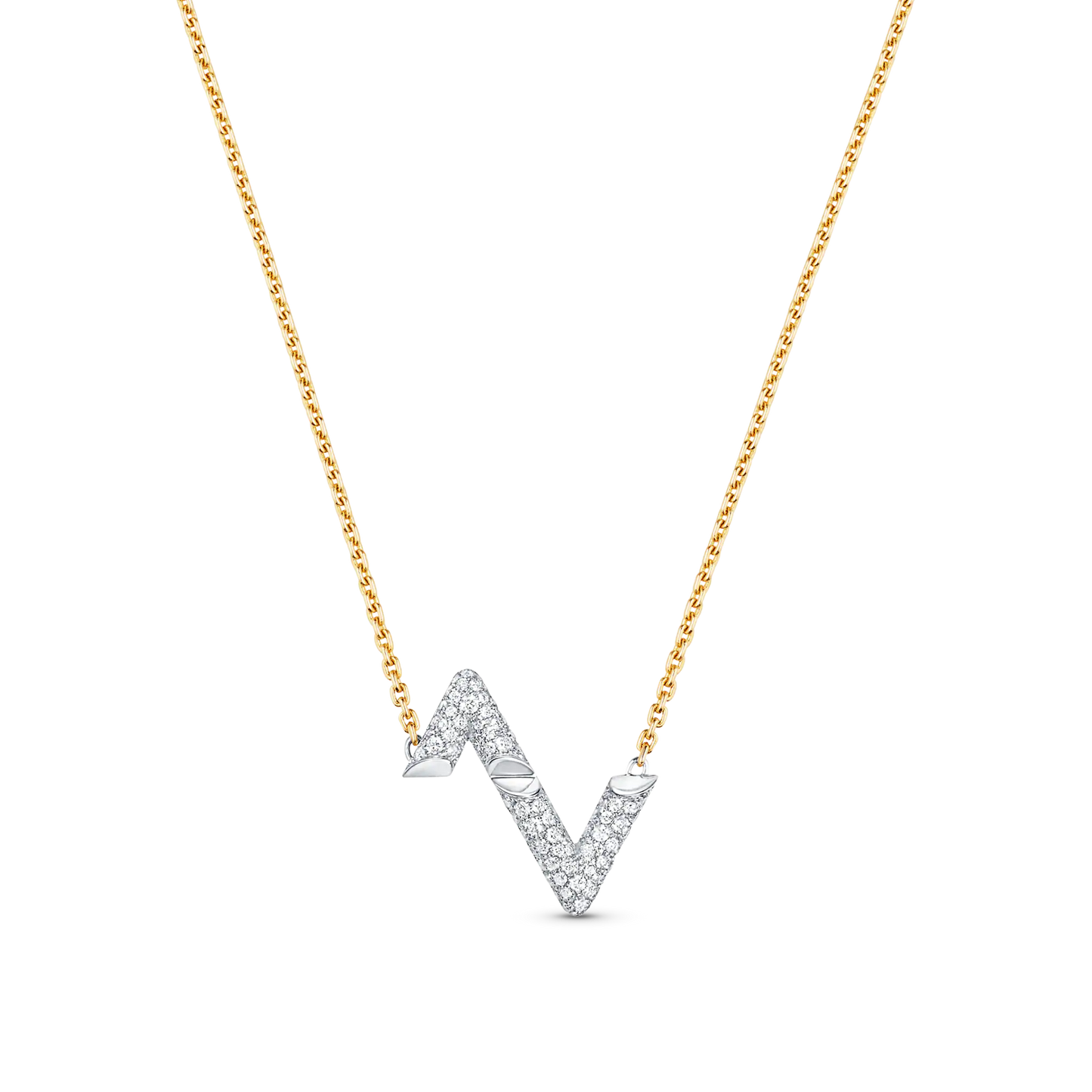 Miro VOLT SILVER DIAMOND PEDANT NECKLACE