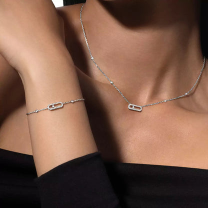 [Miro ]Diamond Necklace Move Uno