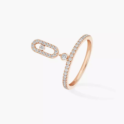 [Miro ]Move Uno Diamond Ring