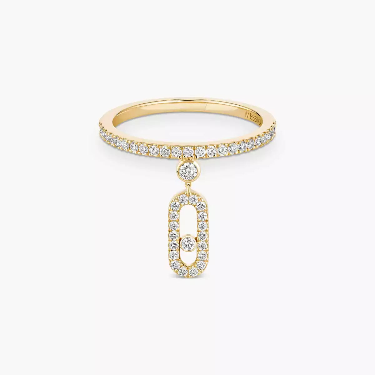 [Miro ]Move Uno Diamond Ring