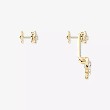 [Miro ] My Twin Trio  Diamond Earrings
