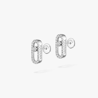 [Miro ]Move Uno Diamond Earrings