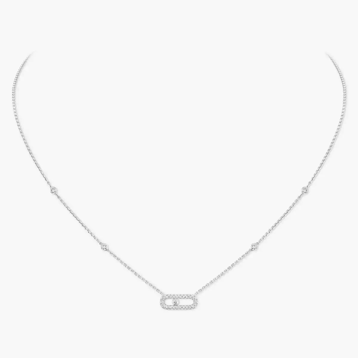 [Miro ]Diamond Necklace Move Uno