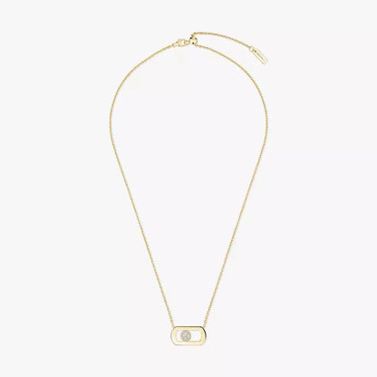 [Miro ]So Move Diamond Necklace in Gold