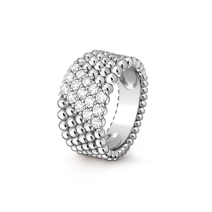 [Miro ]  PERLEE DIAMOND RING ,5-ROW DIAMOND-SET DESIGN