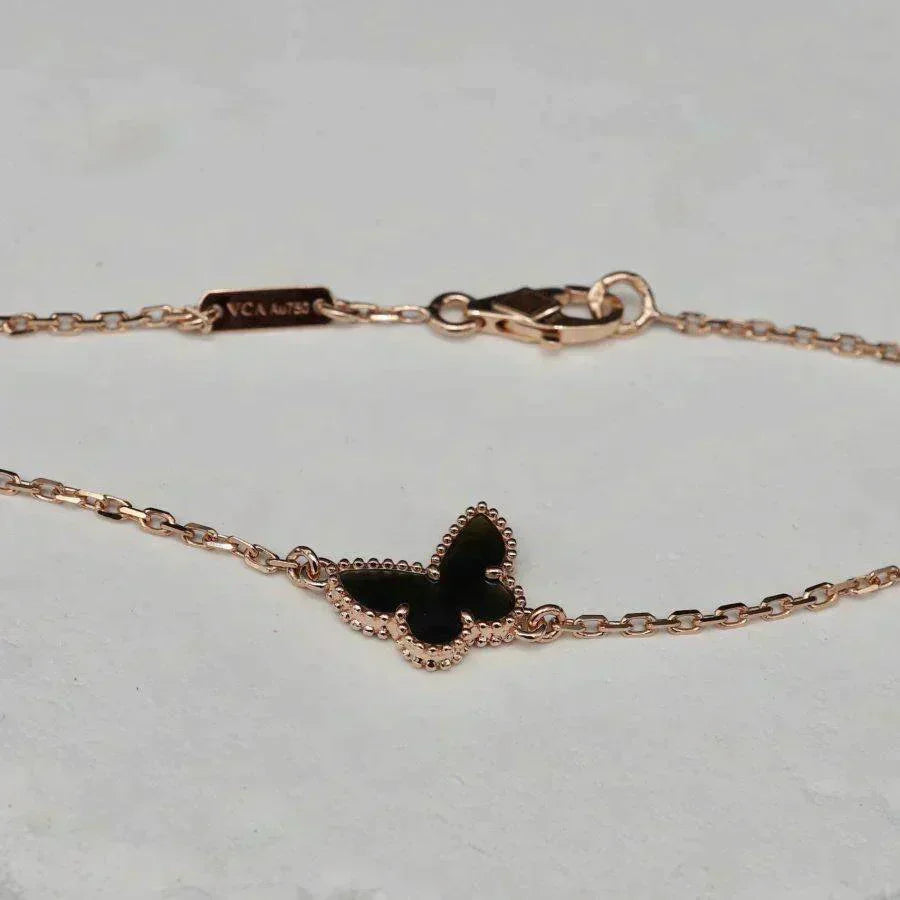 Miro BUTTERFLY ONYX  BUTTERFLY BRACELET