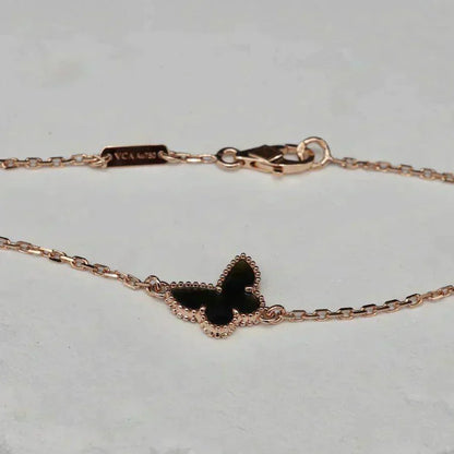 Miro BUTTERFLY ONYX  BUTTERFLY BRACELET